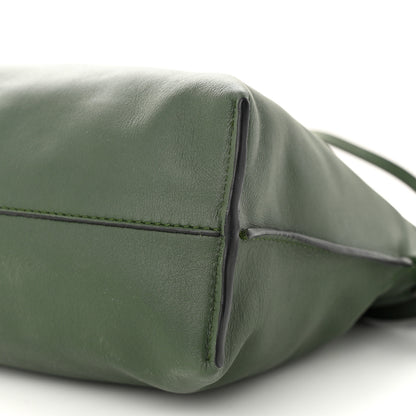 Loewe Calfskin Mini Flamenco Knot Clutch Vintage Khaki 10 of 10
