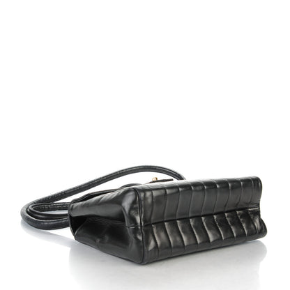 Chanel Lambskin Vertical Quilted Flap Black 4 of 9
