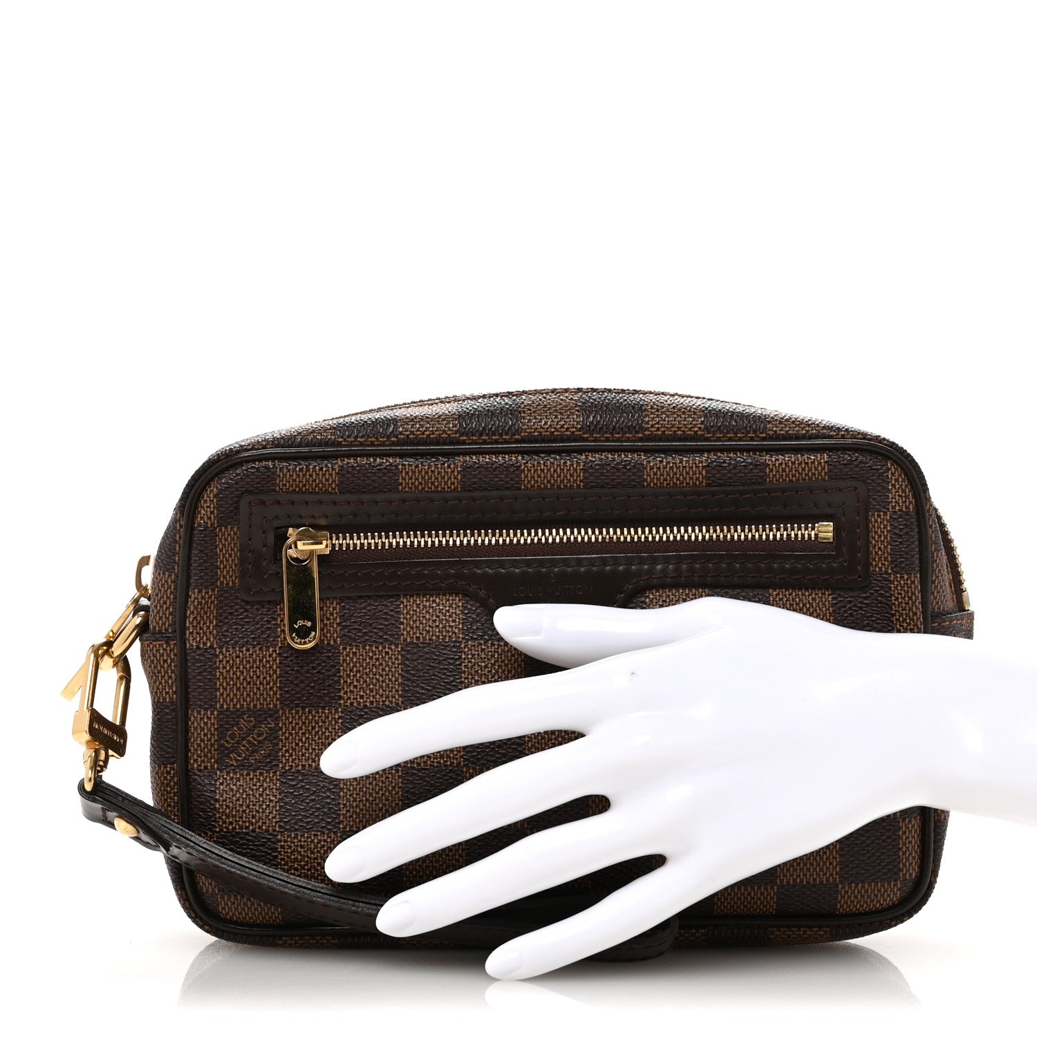 Louis Vuitton Damier Ebene Pochette Billets Macao 2 of 10