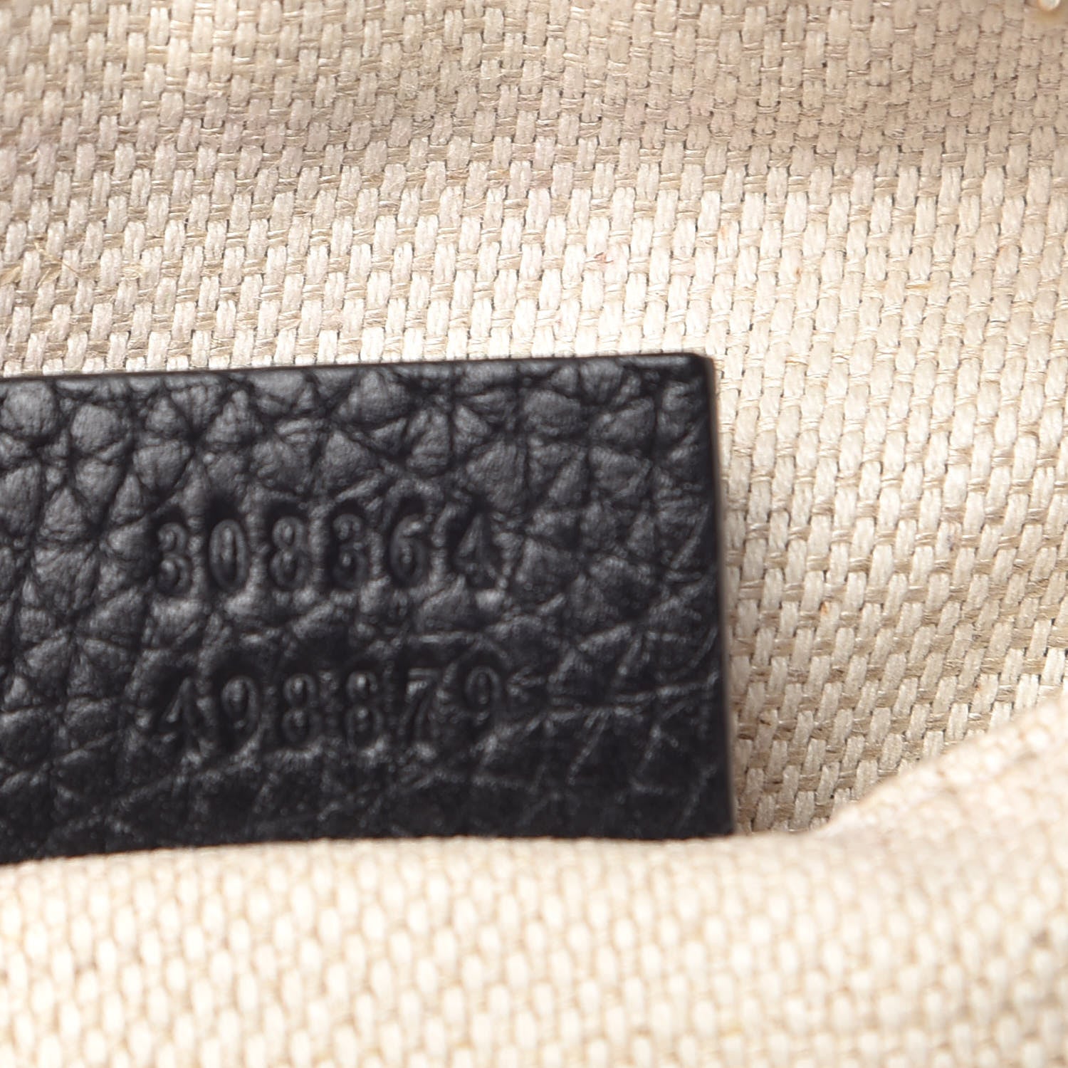 Gucci Pebbled Calfskin Small Soho Disco Bag Black 7 of 10