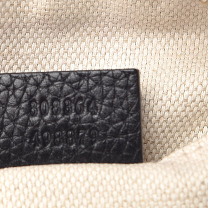 Gucci Pebbled Calfskin Small Soho Disco Bag Black 7 of 10