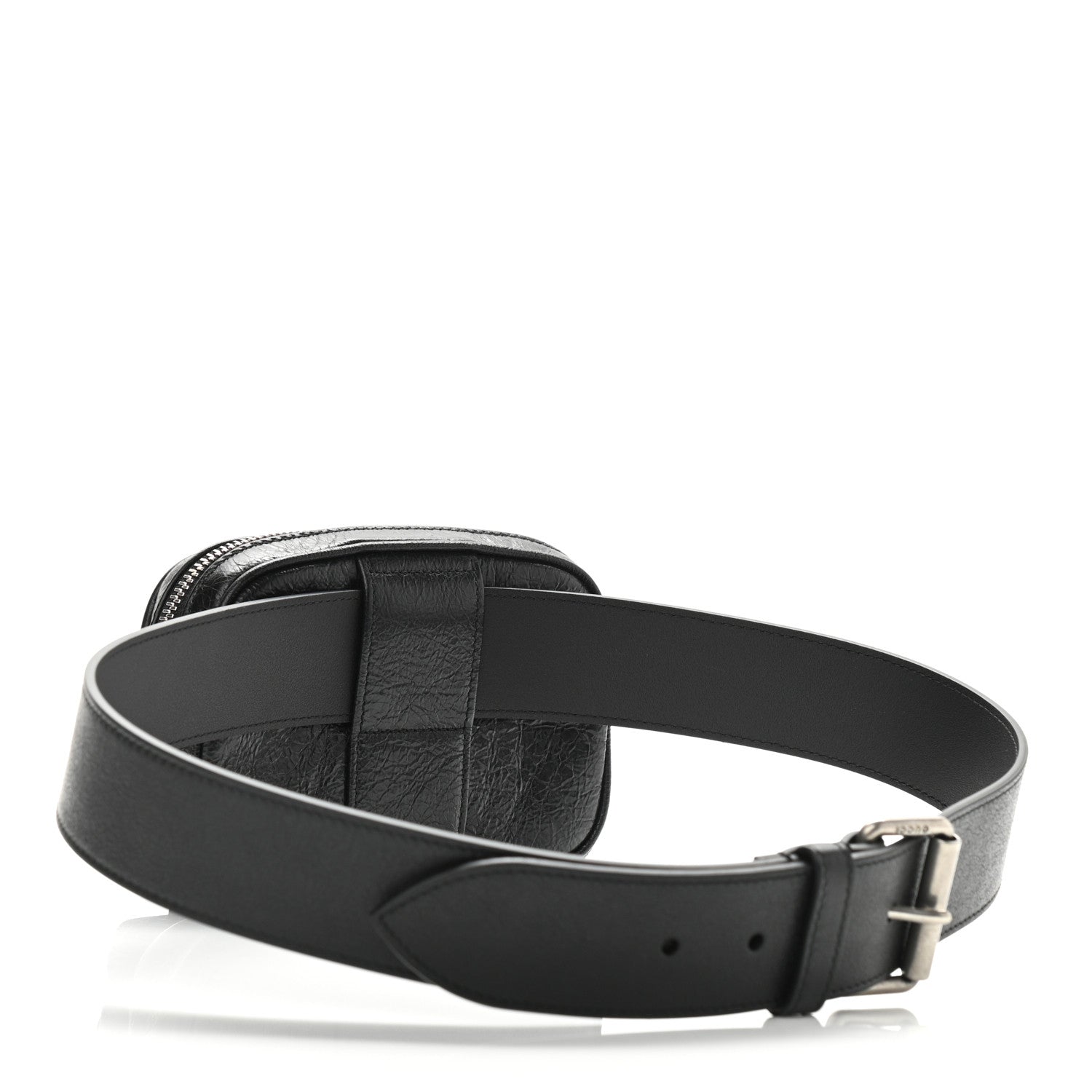 Gucci Fluffy Calfskin Mini Morpheus Belt Bag 80 32 Black 3 of 10
