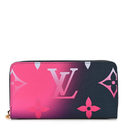 Louis Vuitton Monogram Giant Spring In The City Zippy Wallet Midnight Fuchsia 1 of 10
