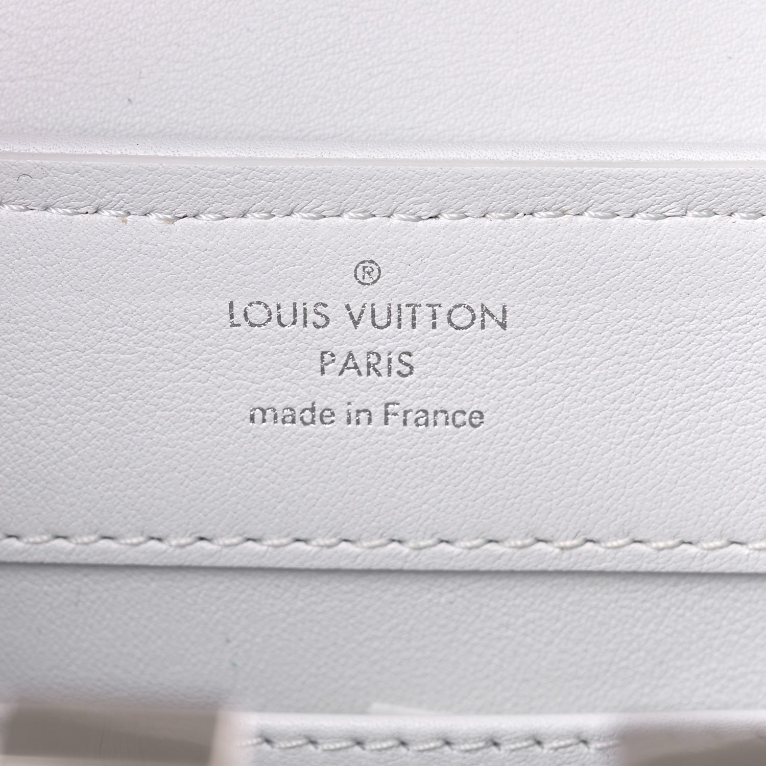Louis Vuitton Calfskin Tinsel Fringe Capucines Mini White Multicolor 5 of 7