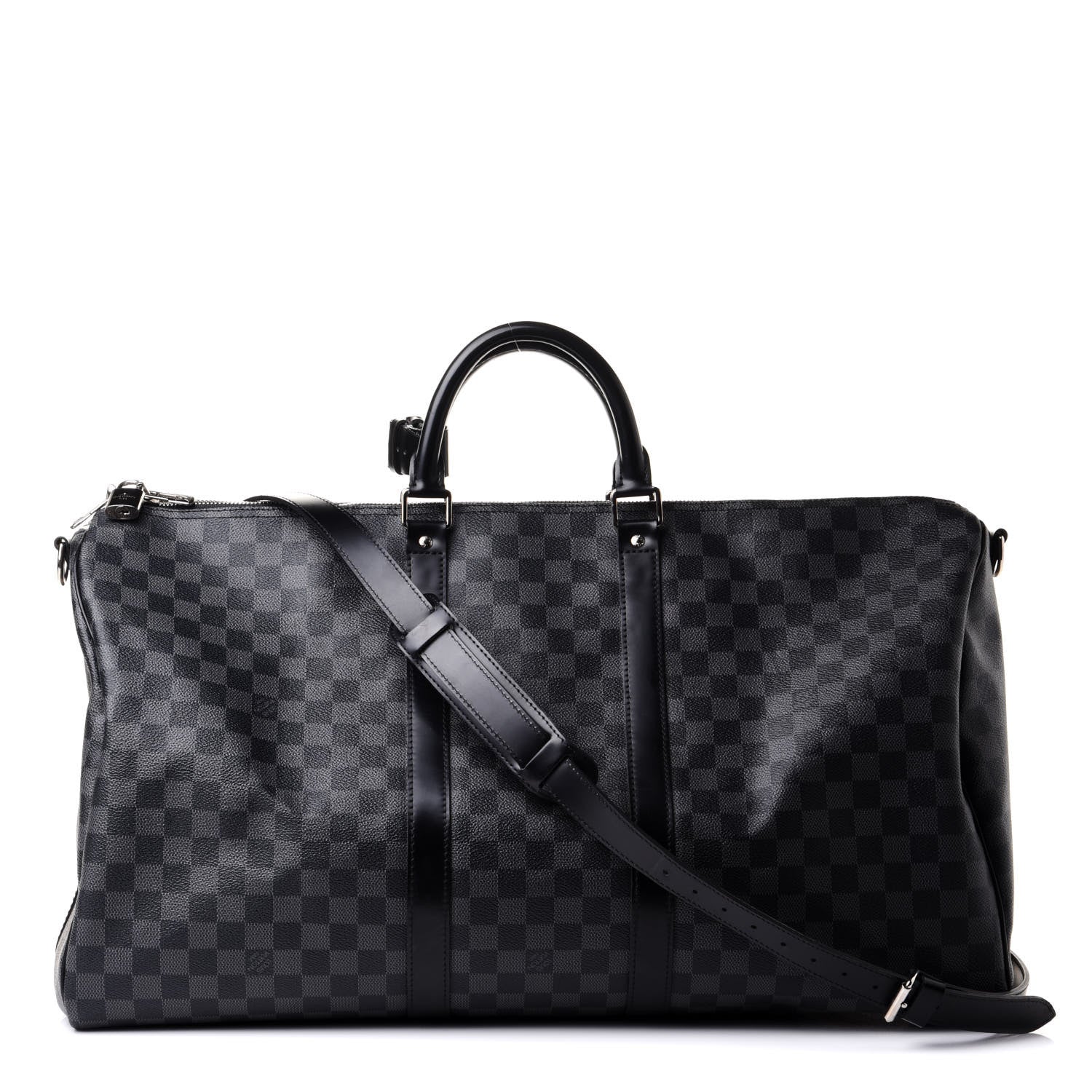 Louis Vuitton Damier Graphite Keepall Bandouliere 55 1 of 12