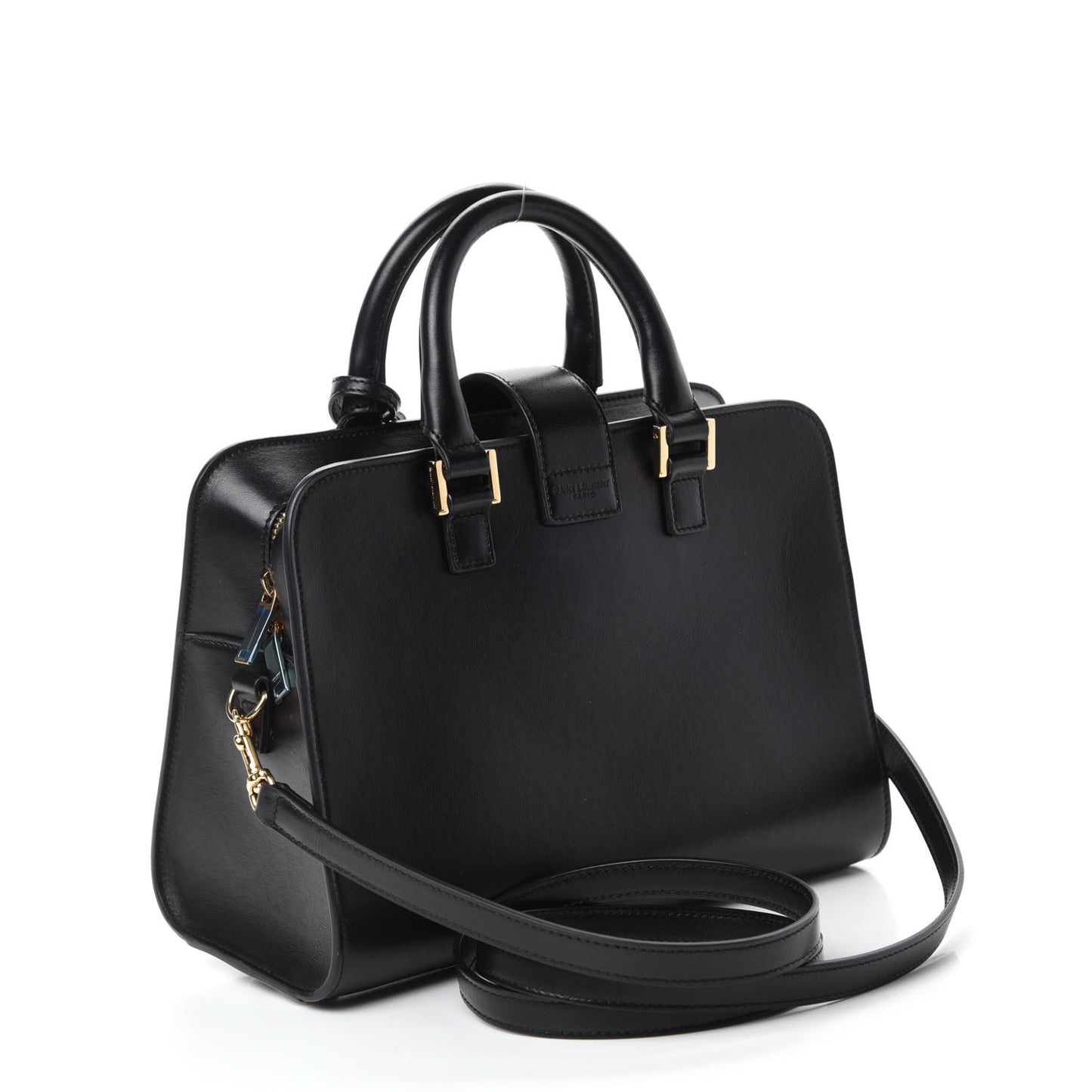 Calfskin Monogram Baby Cabas Black