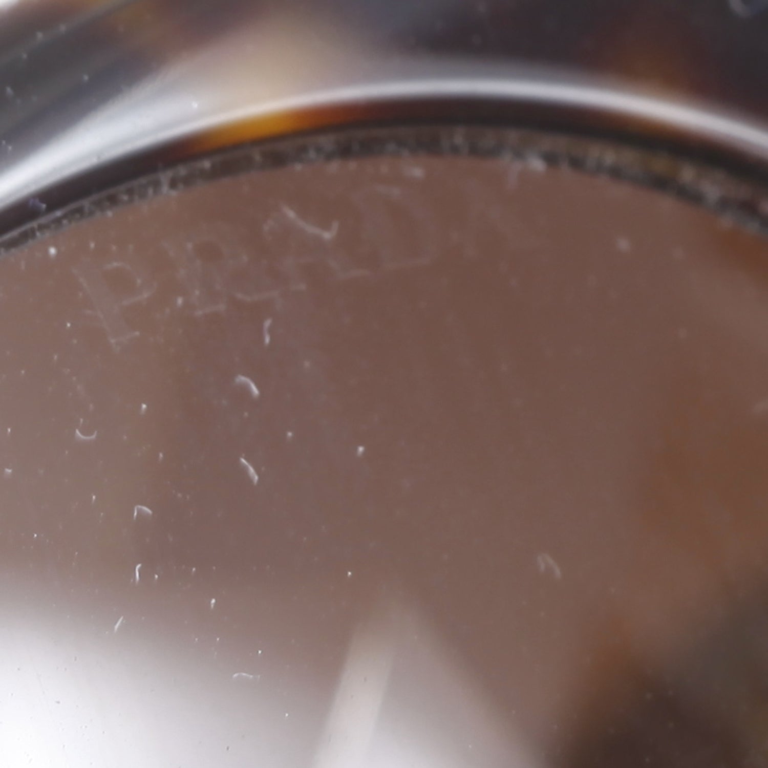 Prada Tortoise Butterfly Frame Sunglasses SPR 18I 9 of 11