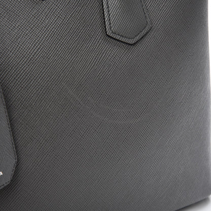 Prada Saffiano Cuir Large Double Bag Marmo 12 of 15