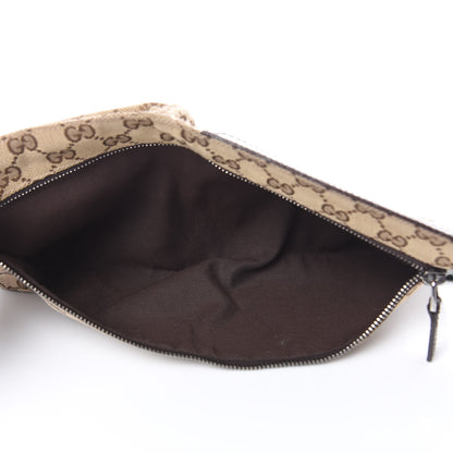 Gucci Monogram Web Belt Bag Dark Brown 5 of 9