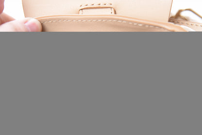 Chloe Calfskin Quilted Mini Faye Backpack Pearl Beige 7 of 12