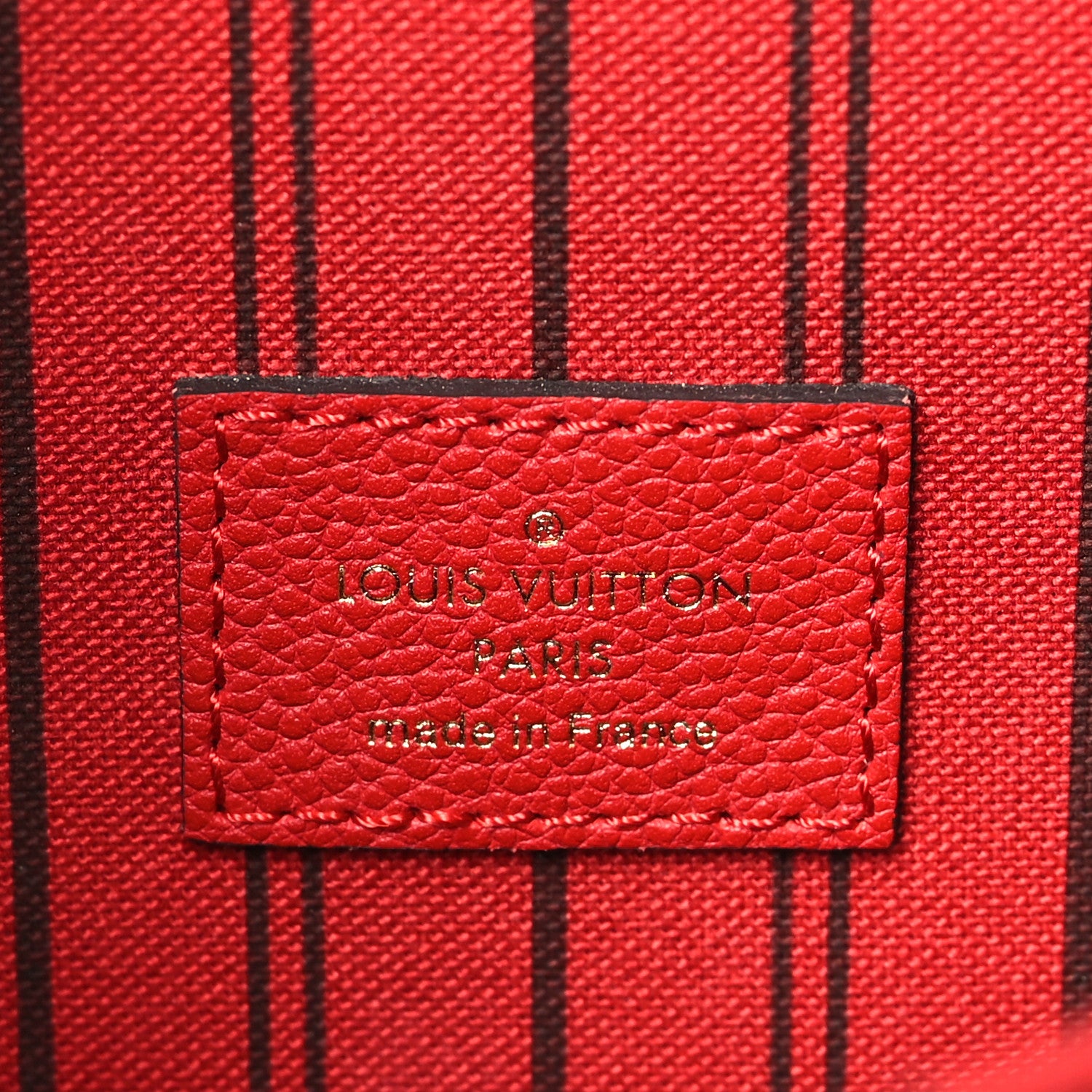 Louis Vuitton Empreinte Pochette Metis Cherry 6 of 10