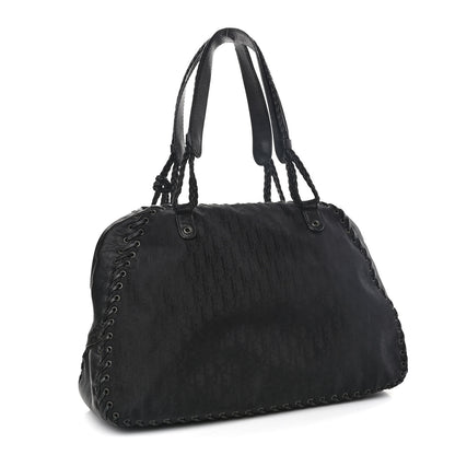 Christian Dior Monogram Ethnic Shoulder Bag Black 3 of 10