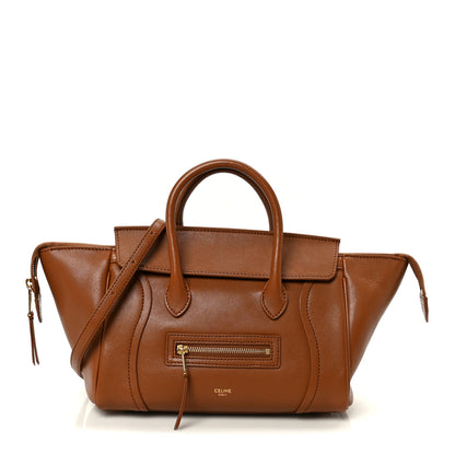 Celine Supple Shiny Lambskin Little New Luggage Soft Tan 1 of 10