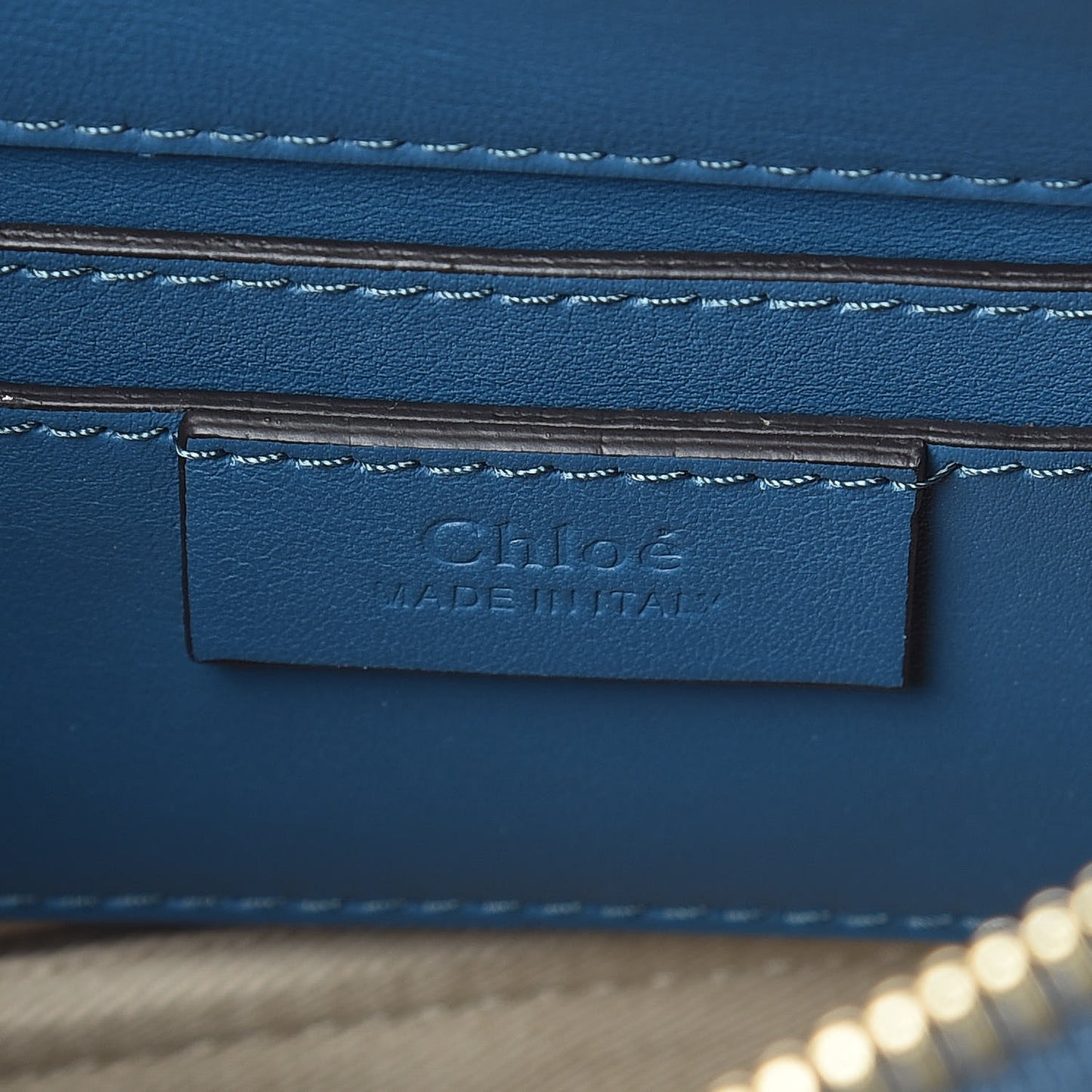 Glossy Lambskin Small Roy Bag Vinyl Blue