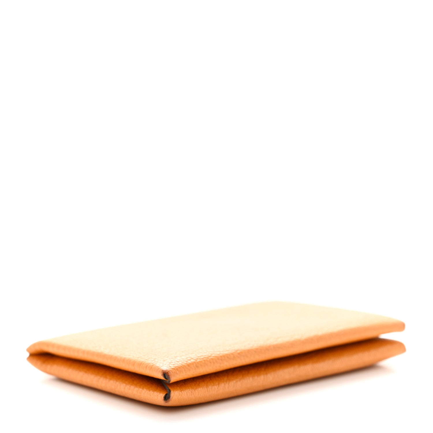 Hermes Chevre Mysore Calvi Card Case Moutarde 4 of 11