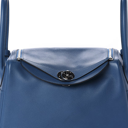 Hermes Evercolor Lindy 26 Bleu De Galice 10 of 10