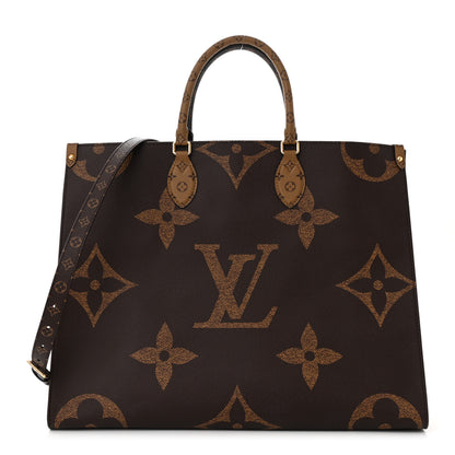 Louis Vuitton Reverse Monogram Giant Onthego Voyage 1 of 10