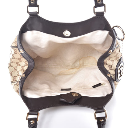 Gucci Monogram Medium Sukey Tote Dark Brown 5 of 11