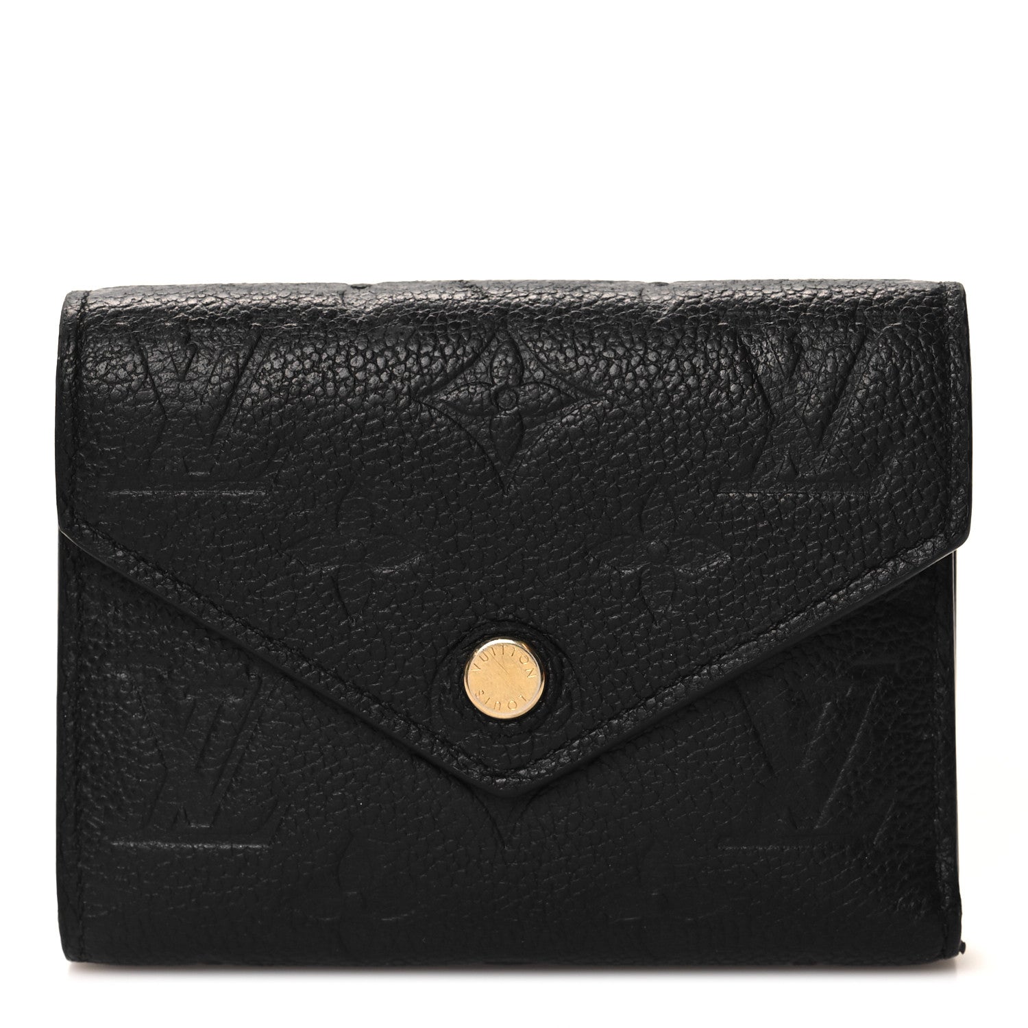 Louis Vuitton Empreinte Victorine Wallet Black 1 of 10
