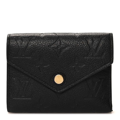 Louis Vuitton Empreinte Victorine Wallet Black 1 of 10