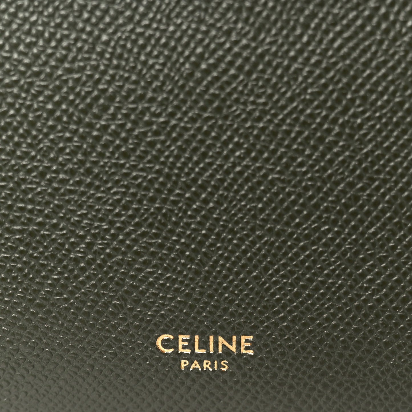 Grained Calfskin Micro Belt Bag Khaki