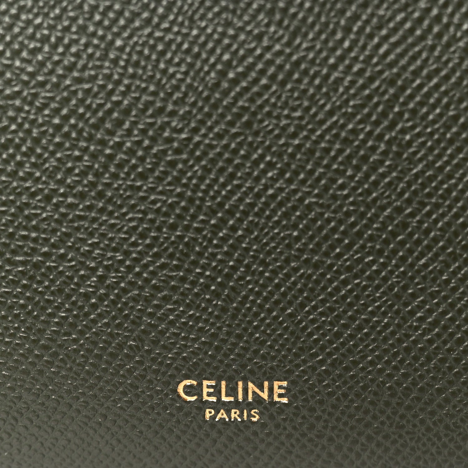 Celine Grained Calfskin Micro Belt Bag Khaki 7 of 11