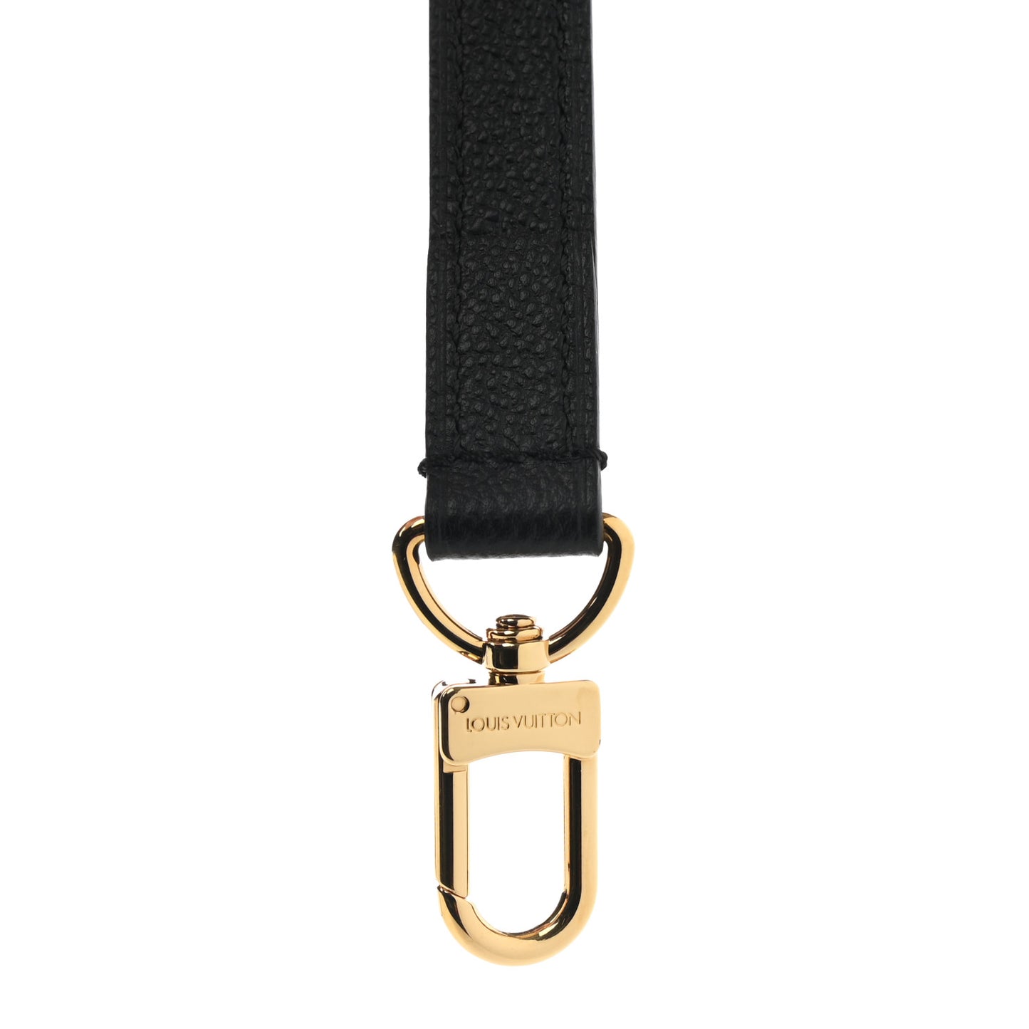Calfskin 16mm Adjustable Shoulder Strap Black