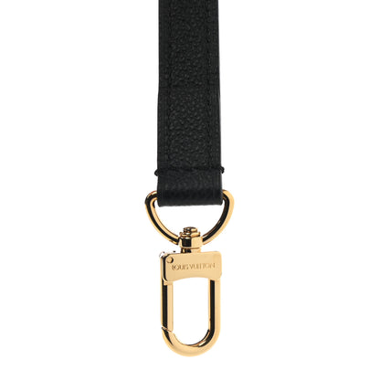 Louis Vuitton Calfskin 16mm Adjustable Shoulder Strap Black 3 of 4