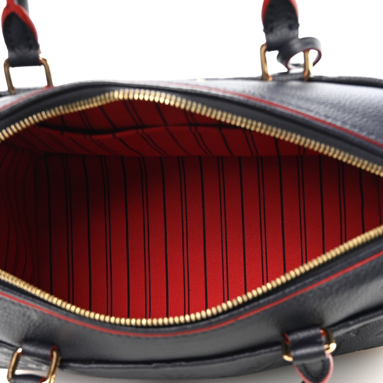 Louis Vuitton Empreinte Speedy Bandouliere 25 NM Marine Rouge 4 of 9