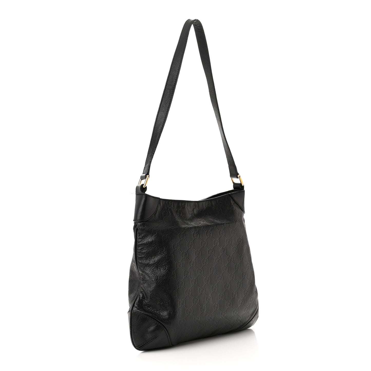 Guccissima Hobo Black