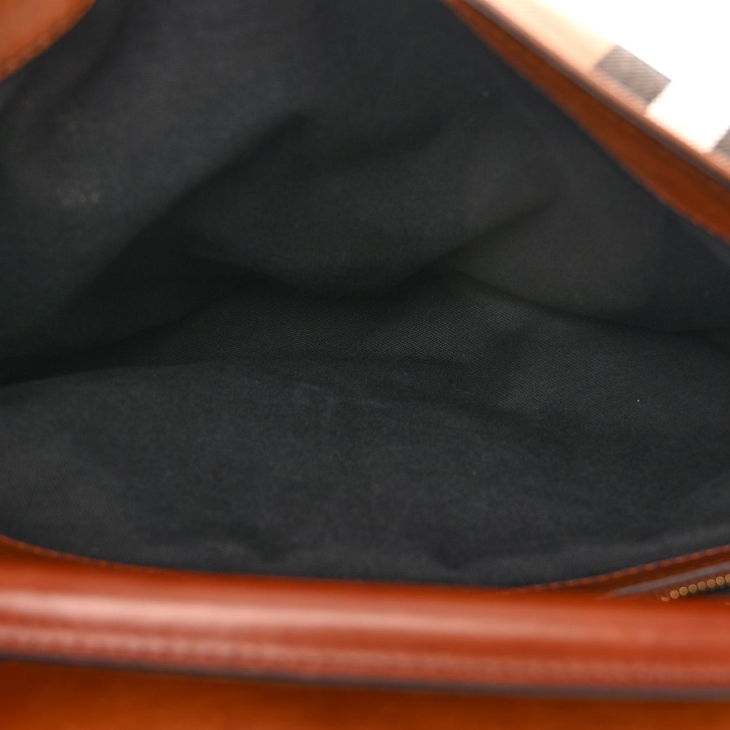 House Check Bridle Calfskin Medium Gosford Hobo Dark Tan