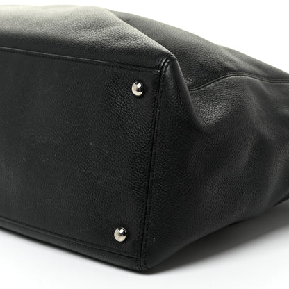 Chanel Calfskin Cerf Executive Shopper Tote Black 6 of 33