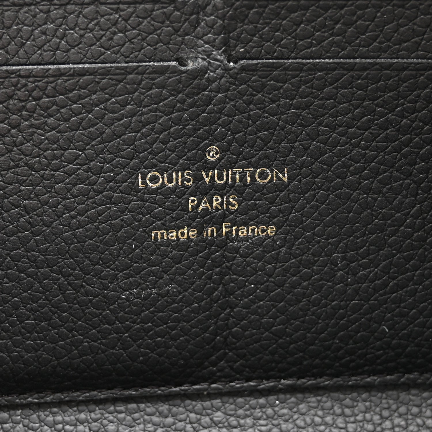 Louis Vuitton Empreinte Clemence Wallet Black 7 of 8
