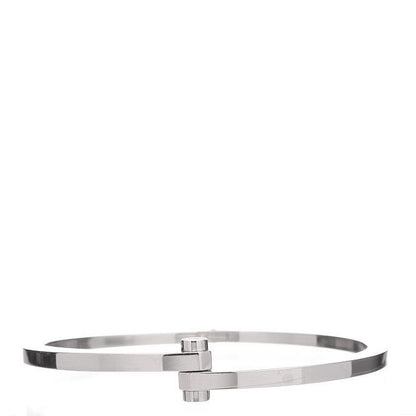 Cartier 18K White Gold Menotte Bracelet 60 1 of 8