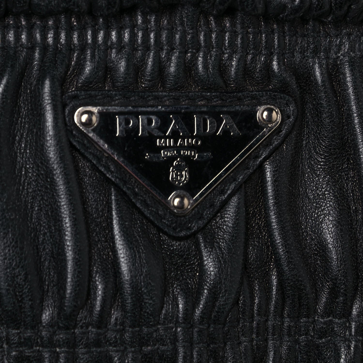 Prada Nappa Gaufre Mini Bag Black 12 of 12