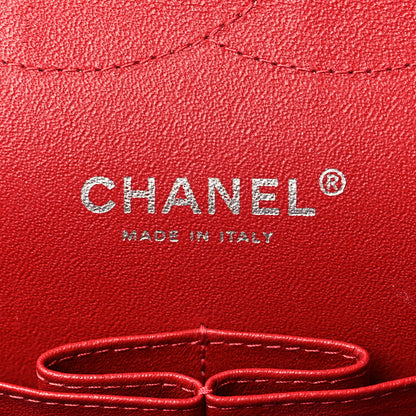 Chanel Caviar Quilted Jumbo Double Flap Red 6 of 9