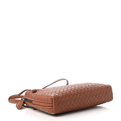 Bottega Veneta Nappa Intrecciato Pillow Crossbody Messenger Dark Calvados 4 of 10