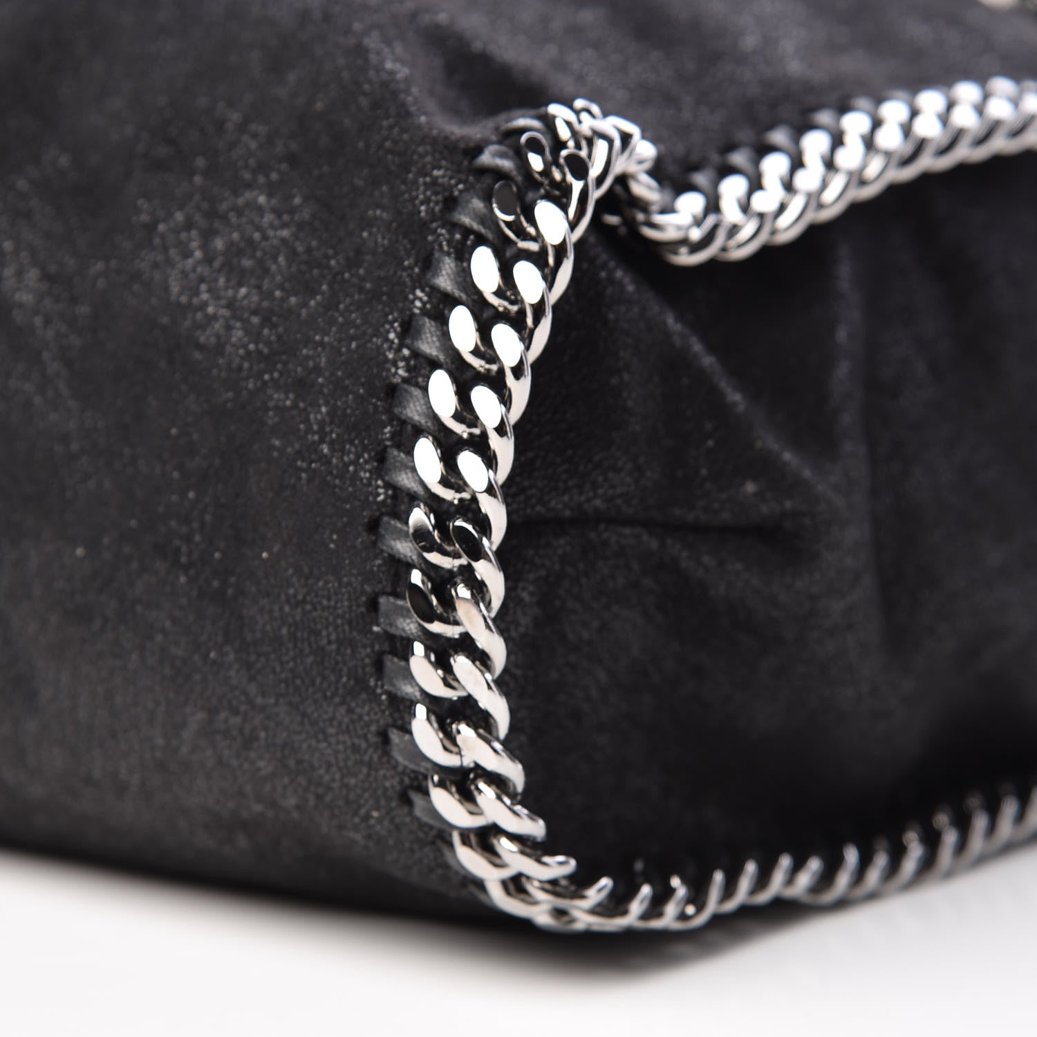 Stella McCartney Shaggy Deer Big Falabella Tote Black 8 of 8