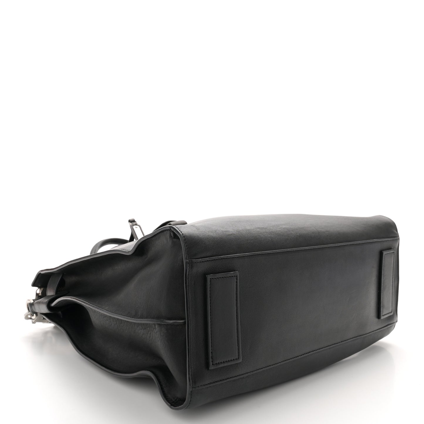Grained Calfskin Sac De Jour Souple North South Tote Black