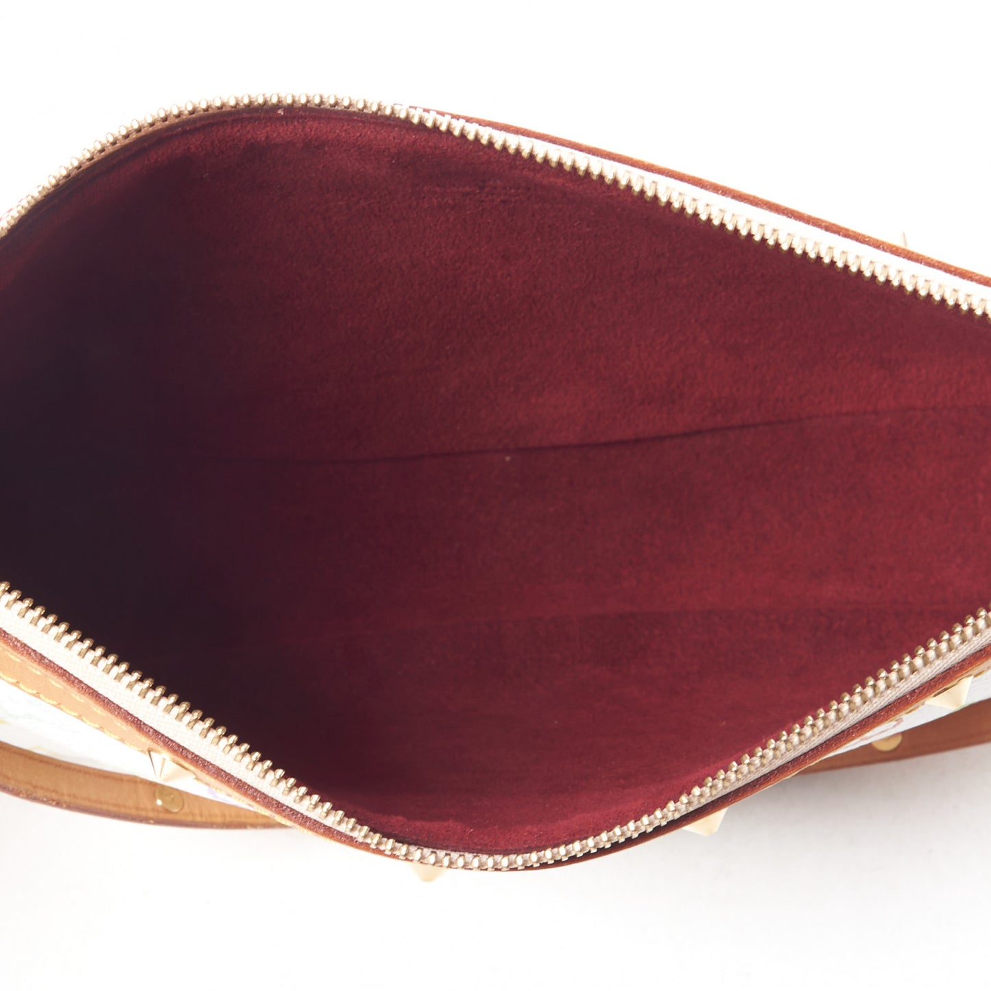 Monogram Multicolor Pochette Accessories White