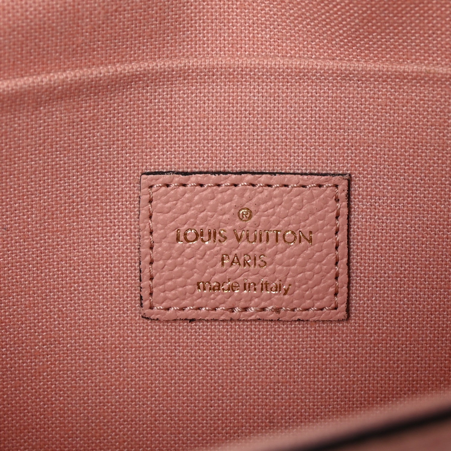 Louis Vuitton Empreinte Pochette Felicie Chain Wallet Rose Poudre 7 of 10