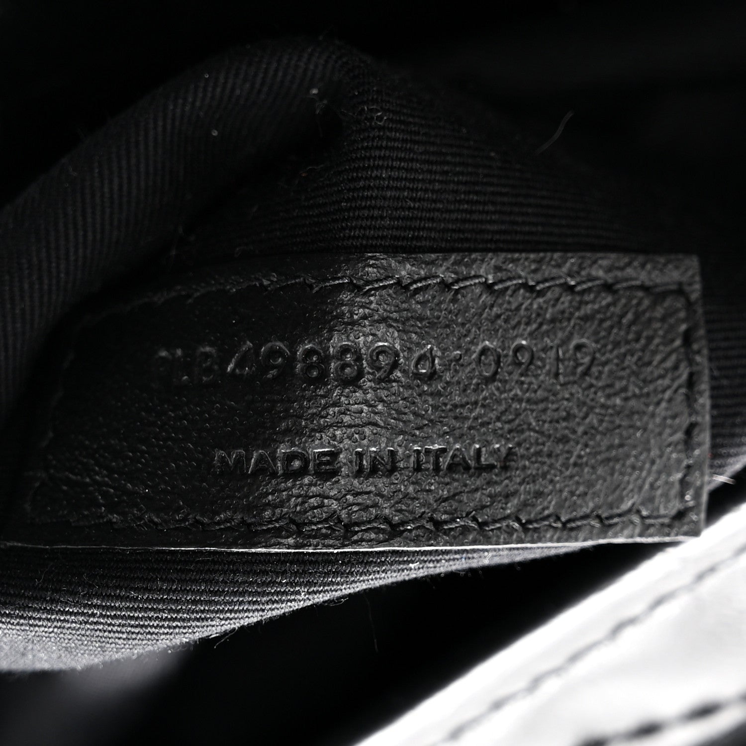 Saint Laurent Crinkled Calfskin Matelasse Monogram Medium Niki Chain Satchel Black 8 of 11