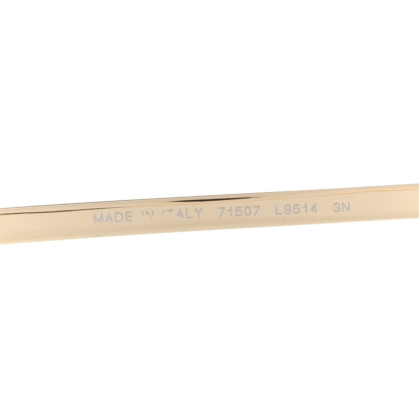 Metal Shield Sunglasses 71507 Gold