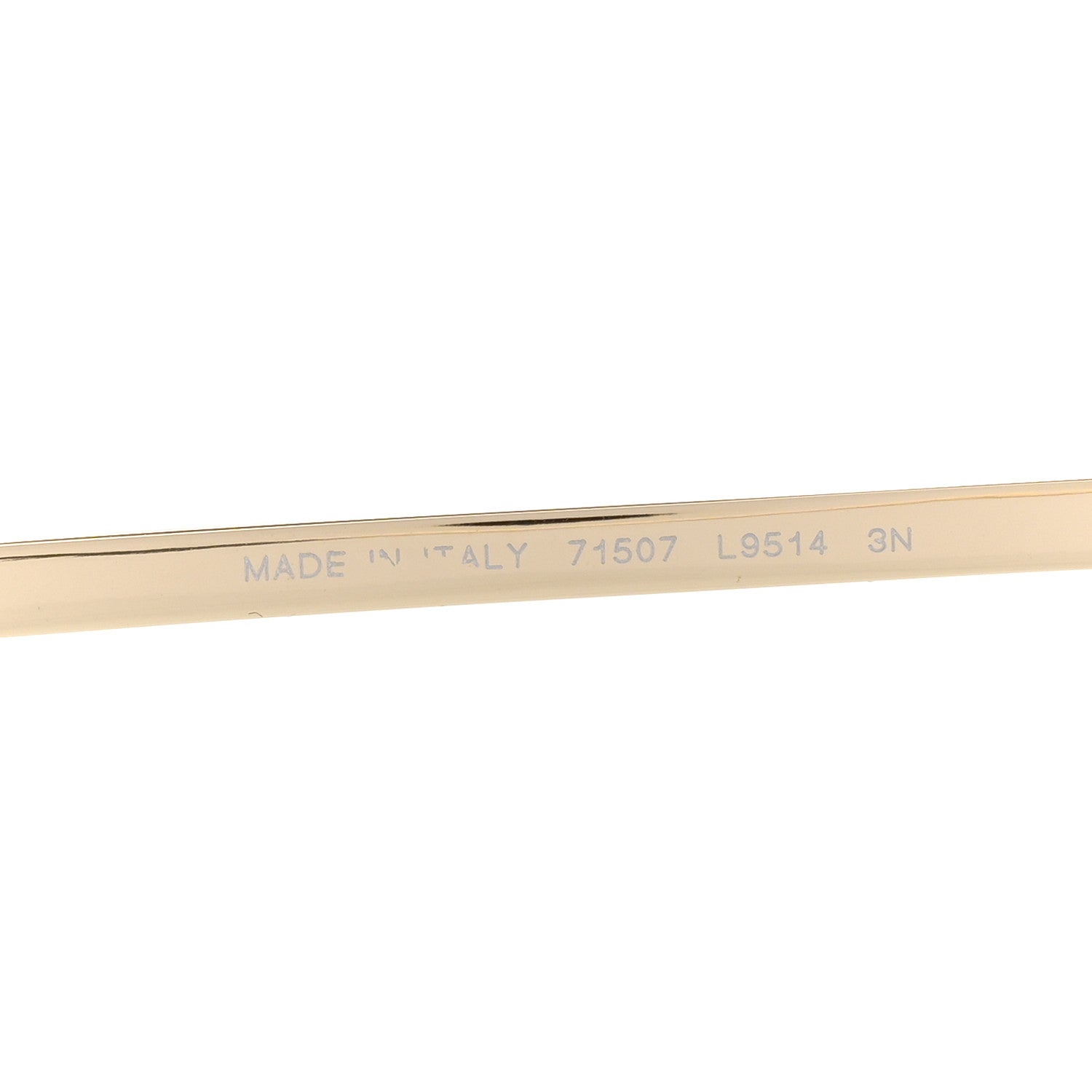Chanel Metal Shield Sunglasses 71507 Gold 6 of 8