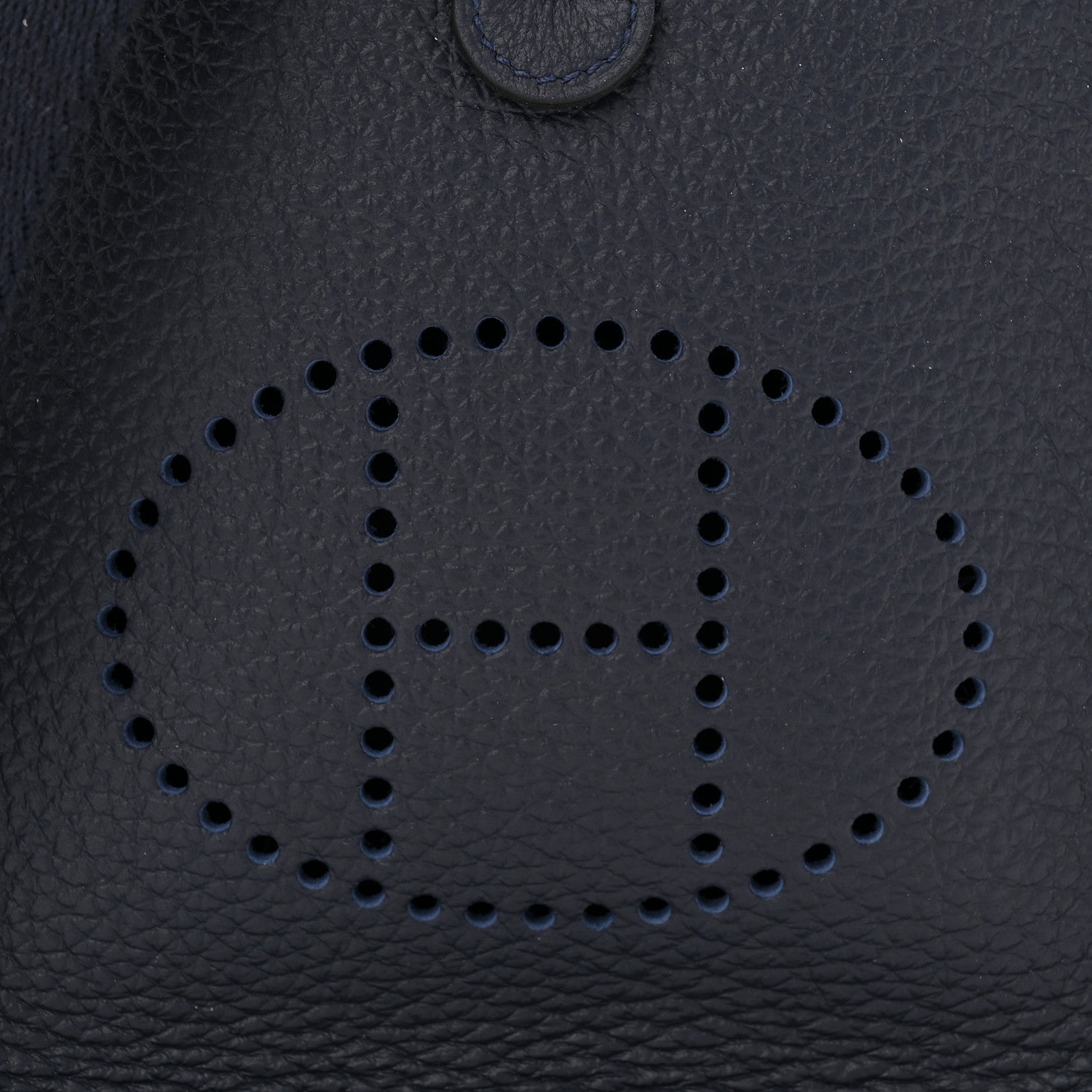 Hermes Taurillon Clemence Evelyne TPM Bleu Nuit 8 of 10
