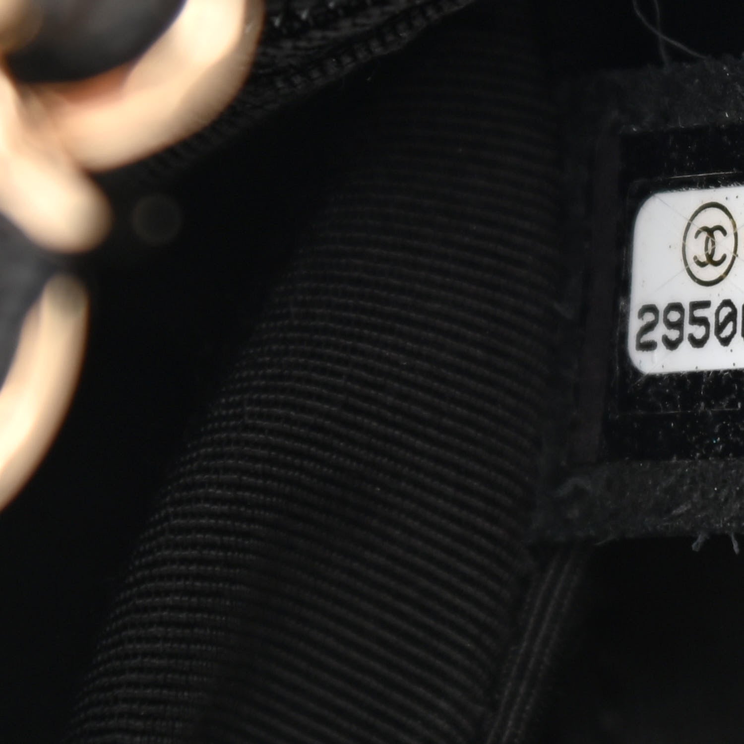 Chanel Crumpled Glazed Lambskin Quilted Mini Flap Black 6 of 10