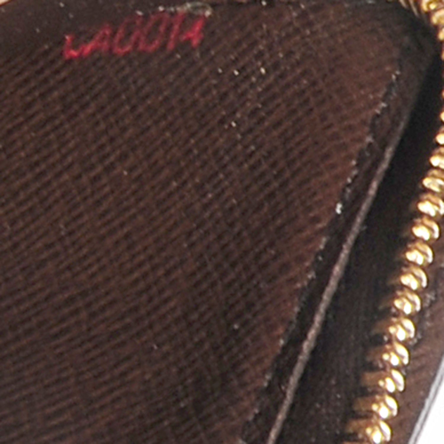 Louis Vuitton Damier Ebene Porte-Monnaie Zippe Zippy Wallet 7 of 7