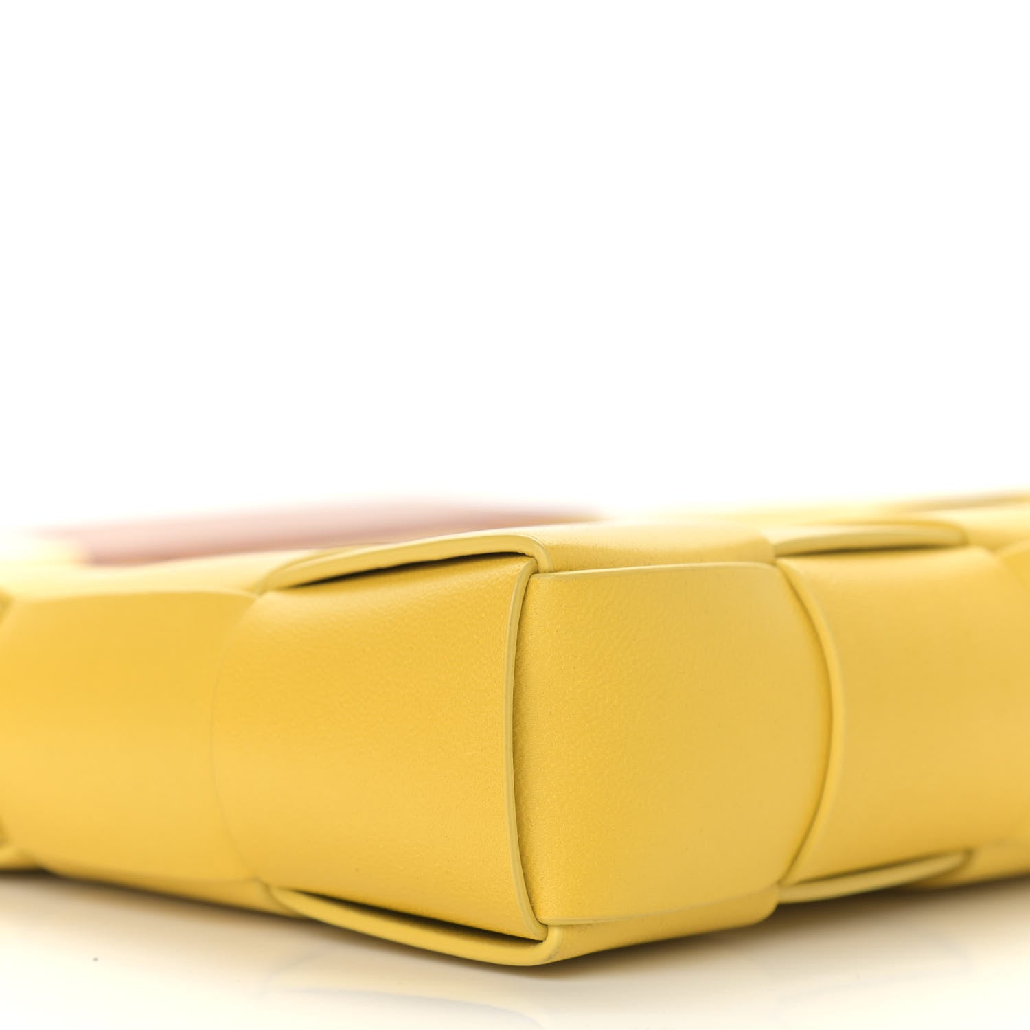 Bottega Veneta Nappa Intrecciato The Snap Clutch Acorn Gold 7 of 8