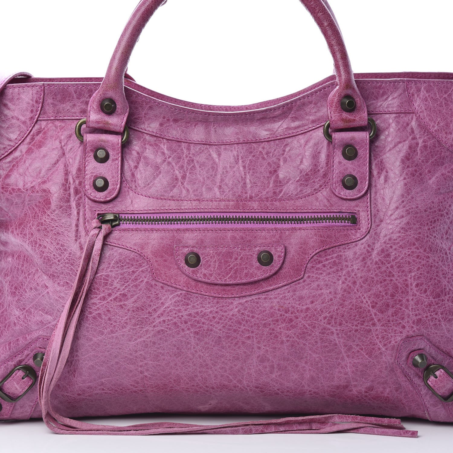 Balenciaga Agneau Classic Hardware City Magenta 8 of 15
