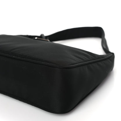 Prada Tessuto Nylon Mini Re-Edition 2000 Bag Black 8 of 8